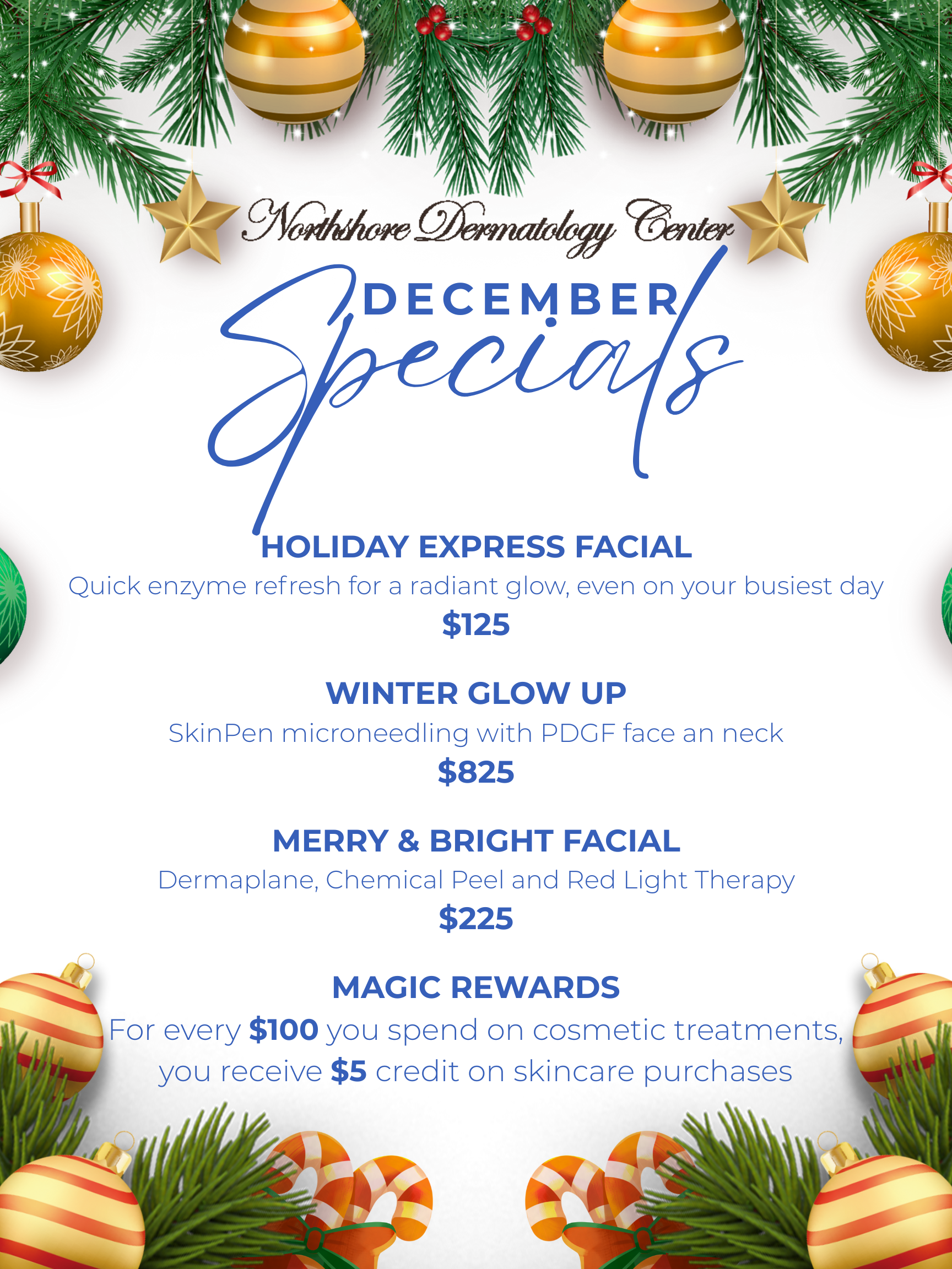 December 2025 specials